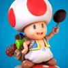 Toad Mario Diamond Painting