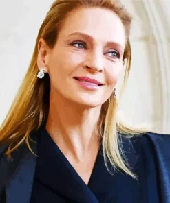 Uma Thurman Diamond Painting