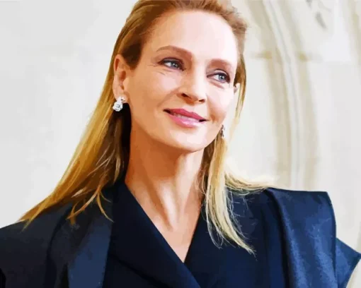 Uma Thurman Diamond Painting