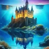 Underwater Castle Diamond Painting