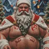 Viking Fat Santa Diamond Painting