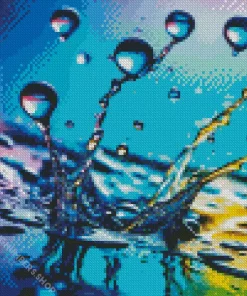 Water Drops Diamond Painting