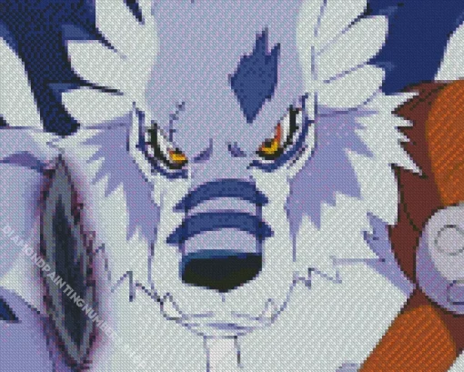 Weregarurumon Diamond Painting