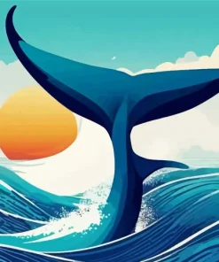 Whale Tail Art Diamond Painting