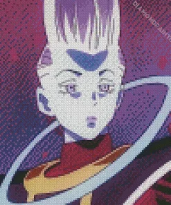 Whis Dragon Ball Diamond Painting