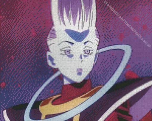 Whis Dragon Ball Diamond Painting