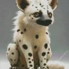 White Hyena Diamond Painting