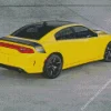 Yellow Dodge Charger Daytona Diamond Painting