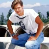 Young Brad Pitt Diamond Painting