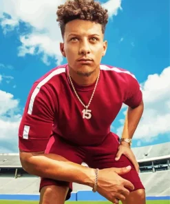 Patrick Mahomes Diamond Painting