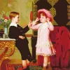 Victorian Brother and Sister Diamond Painting
