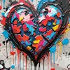 Broken Heart Art Diamond Painting