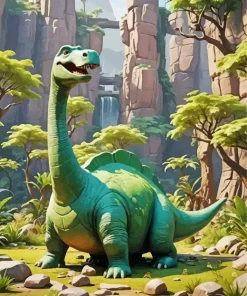 Brookesia Micra Chameleon Diamond Painting