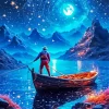 Fisherman Art Diamond Painting