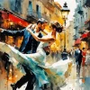 Flamenco Couple Dance Diamond Painting