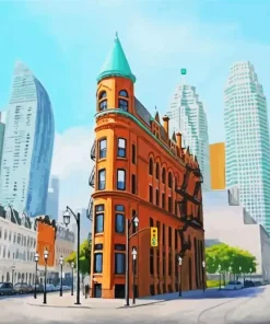 Flatiron Building Art Diamond Painting