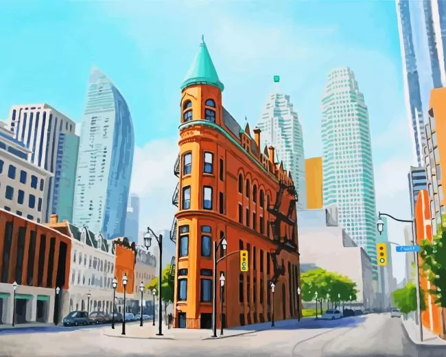 flatiron building art Diamond Paintings Flatiron Building Art Diamond Painting