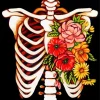 Floral Ribcage Diamond Painting