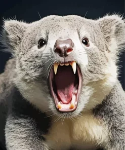 Koala Fangs Diamond Painting