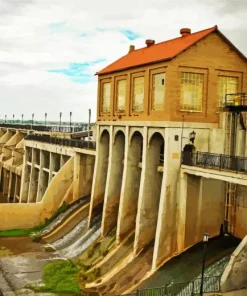 Lake Overholser Oklahoma Diamond Painting