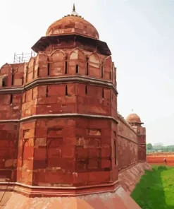 Red Fort India Diamond Painting