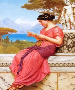 The Love Letter By John William Godward Diamond Painting