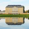 Bruhl Castle Water Reflection Diamond Painting