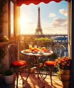 Brunch In Paris Diamond Painting