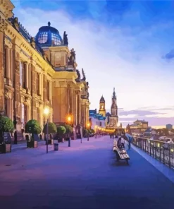 Germany Bruhl Terrace Diamond Painting