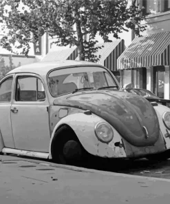 Old Bug Car Diamond Painting