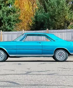 Blue Ford Galaxie Diamond Painting