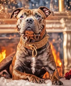 Brown Stafford Diamond Painting