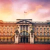 Buckingham Palace At Sunset Diamond Painting