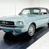 Classic Blue Ford Mustang Diamond Painting