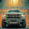 Ford F150 Car Diamond Painting