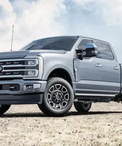 Ford Gray Car Diamond Painting