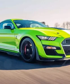 Green Ford 500GT Diamond Painting