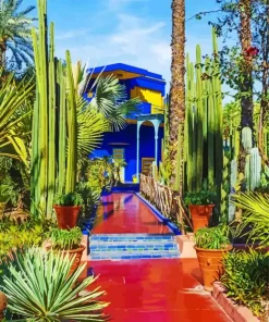 Jardin Majorelle Diamond Painting