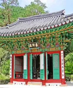 Jeondeungsa Temple Diamond Painting