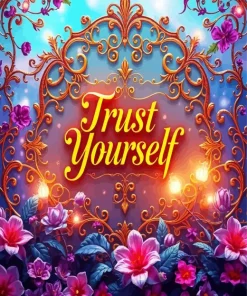 Trust Yourself Diamond Painting