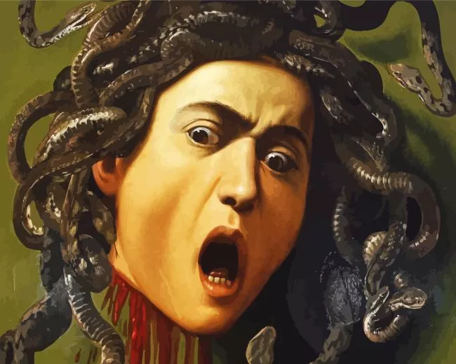 Caravaggio Medusa Murtola Diamond Paintings Caravaggio Medusa Murtola Diamond Painting
