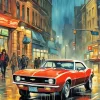 Chevrolet Camaro Art Diamond Painting
