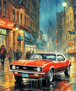 Chevrolet Camaro Art Diamond Painting