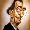 Dali Caricature Diamond Painting