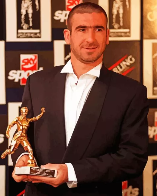 Eric Cantona Footballer Diamond Paintings Eric Cantona Footballer Diamond Painting
