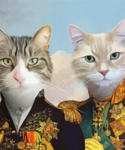 General Cats Diamond Painting