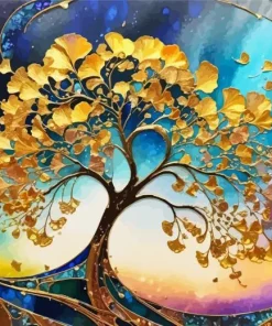 Ginkgo Tree Art Diamond Painting