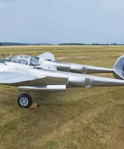 Lockheed P 38 Lightning Diamond Painting