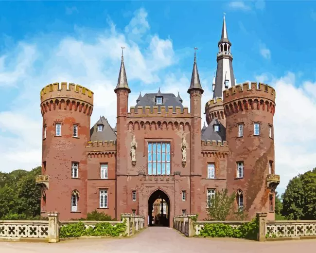 Museum Schloss Moyland castle Diamond Paintings Museum Schloss Moyland Castle Diamond Painting