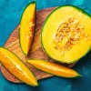 Sliced Cantaloupe Fruit Diamond Painting